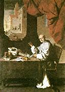 Francisco de Zurbaran gonzalo de illescas, bishop of cordova oil painting on canvas